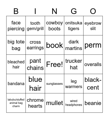 Alphabet Bingo Card