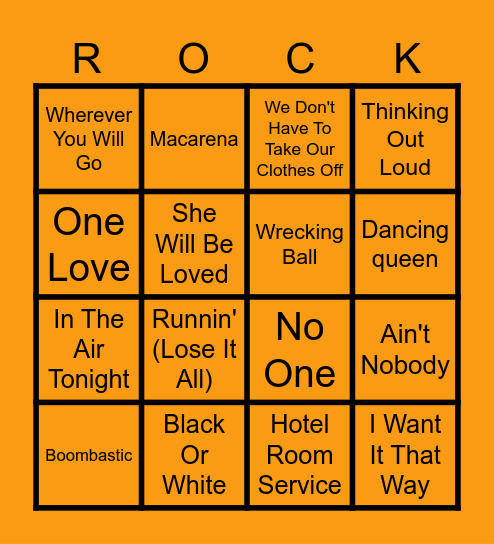 Beats N Bingo 2 (Round 3) Bingo Card