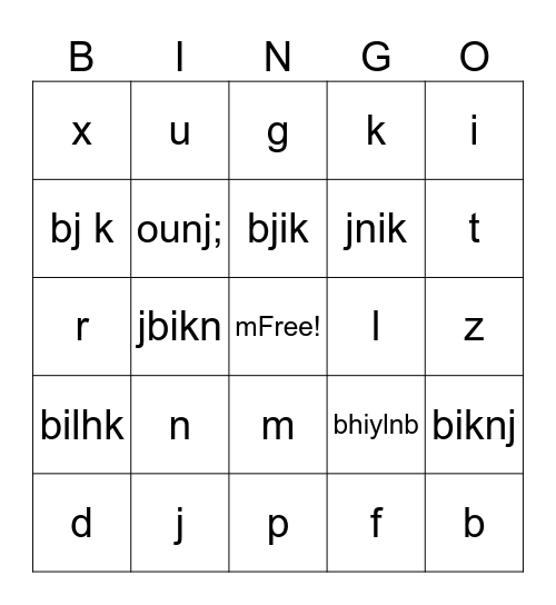 OCT 2 - HEADSHOT EVENT Bingo Card