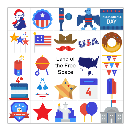 CSW 2025 USA Bingo Card