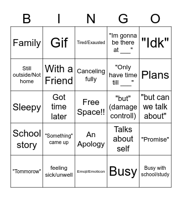 Lea WatchPartyy Bingo Card