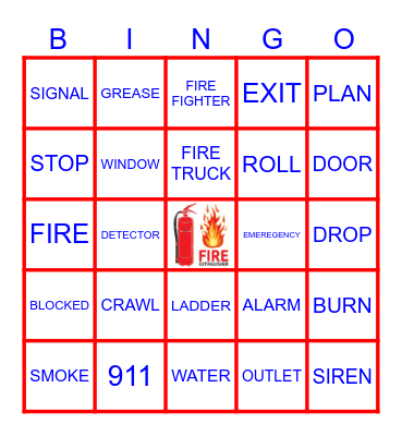 SAFETY BINGO Card