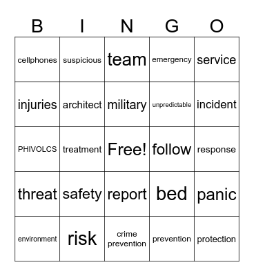 Basta Makinig Ka Bingo Card