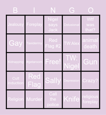 LIKE MINDS BINGO Card