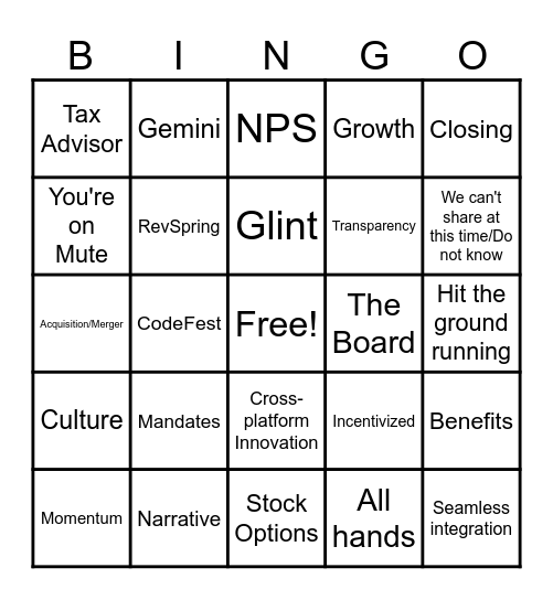 Untitled Bingo 295t5r19 Bingo Card
