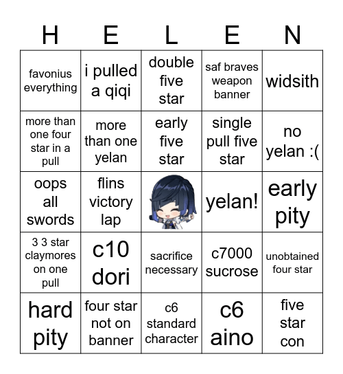 finally a meta support for saf Bingo Card