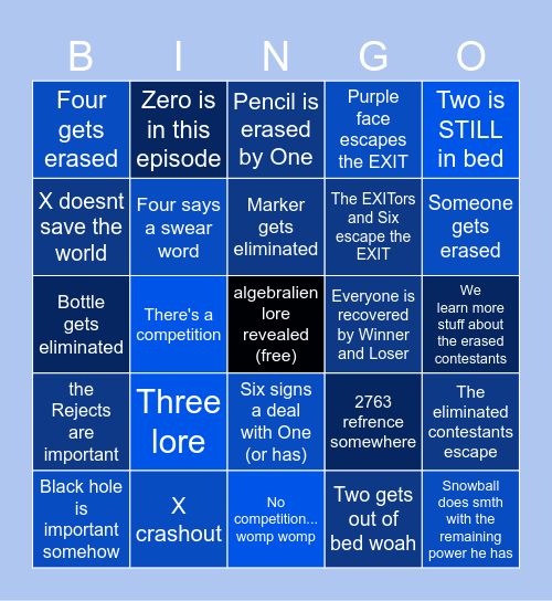 TPOT 20 BINGO!!! Bingo Card