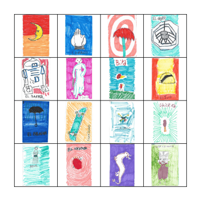 Mr. B's Advisory Loteria Bingo Card