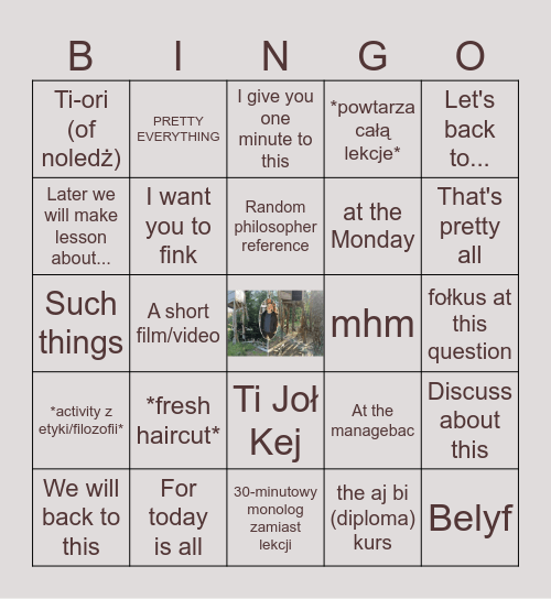 JĘDRULA BINGO REMASTERED Bingo Card