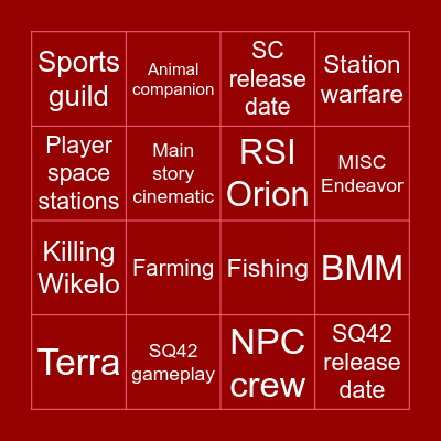 NOT Citcon Bingo Card