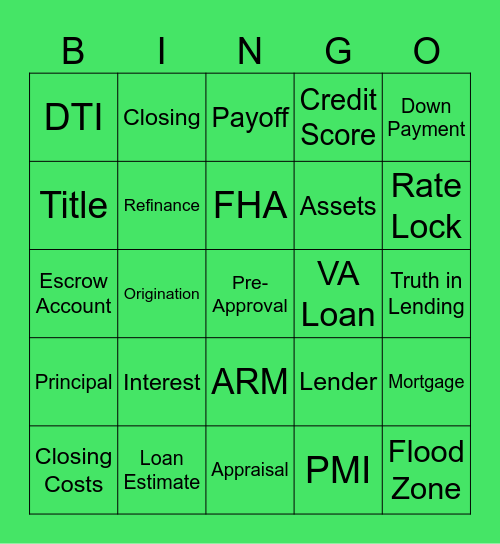The Martinez Agency - Shanahan Martinez Bingo Card
