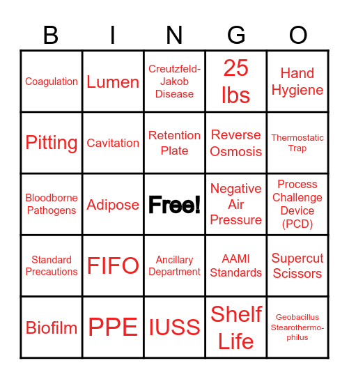 SPD WEEK 2021 Bingo Card