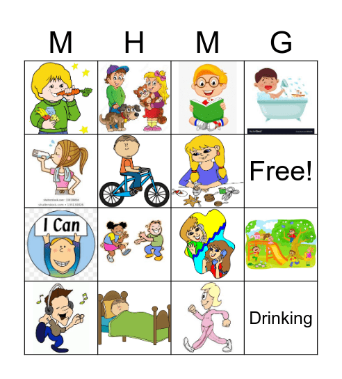 Self-Care Bingo Card