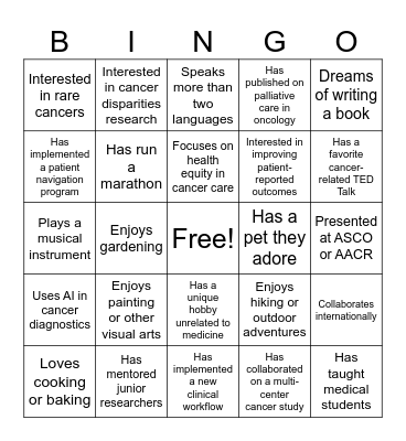 ELA- Mix and Mingle Bingo Card
