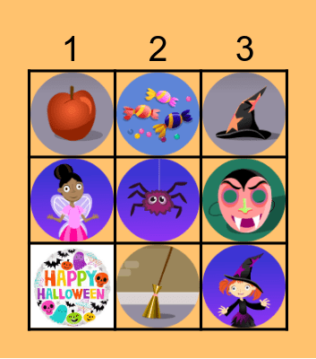 Oíche Shamhna Bingo Card