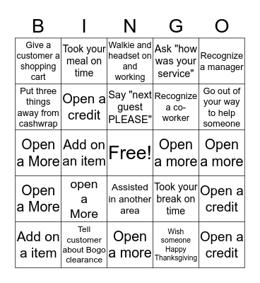 SAKS BINGO (Fill a card get a scratch off) Bingo Card