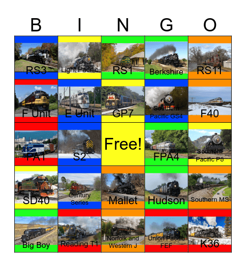 All Aboard: The Complete North American Train Travel Guide Bingo Card