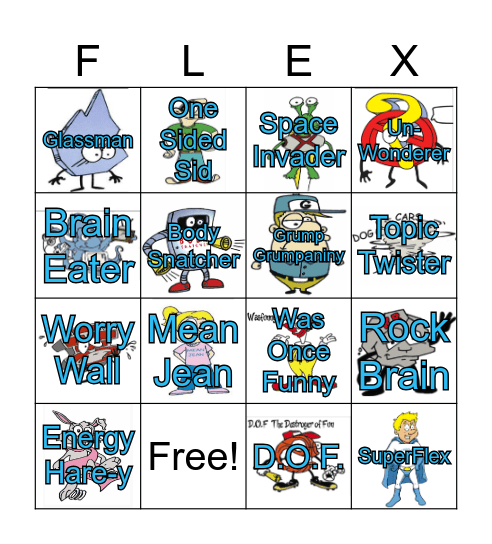 SuperFlex Bingo Card