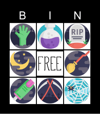HALLOWEEN FUN BINGO Card