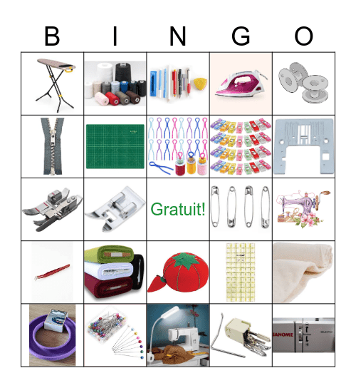 Courtepointières de la Rivière du Lièvre Bingo Card