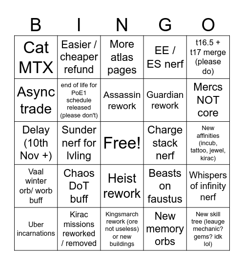 3.27 CATW Bingo Card
