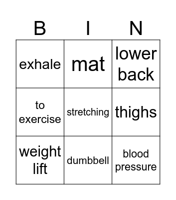 Conny Bingo Card