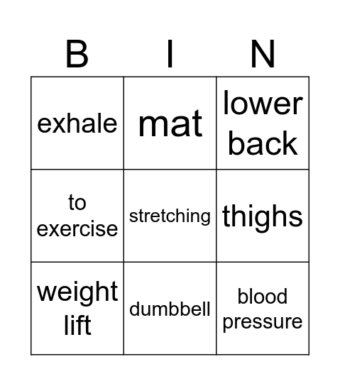Conny Bingo Card