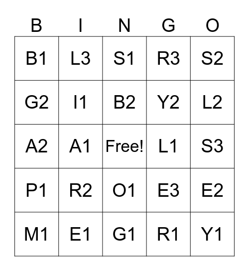 ST. ANASTASIA Bingo Card