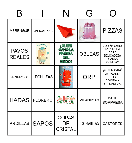 POTOTO Bingo Card
