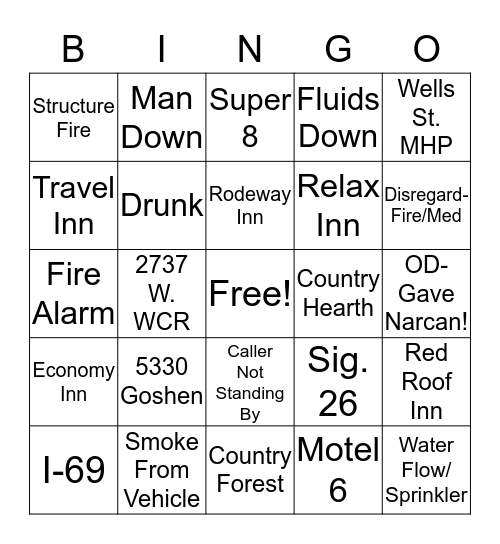 Station 6 BINGO! (Round 2) Bingo Card