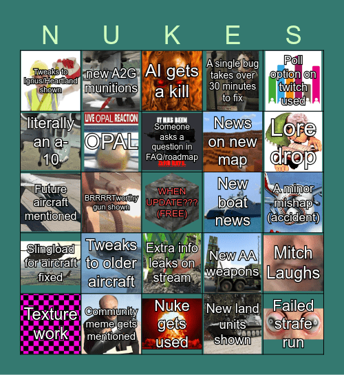 0.32 devstream bingo Card