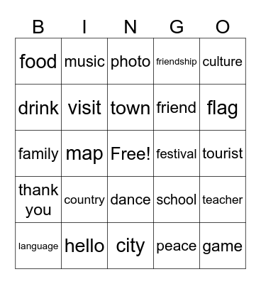 SHJ 1 SDG 16 Bingo Card