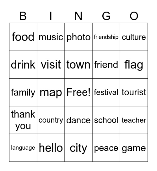 SHJ 1 SDG 16 Bingo Card