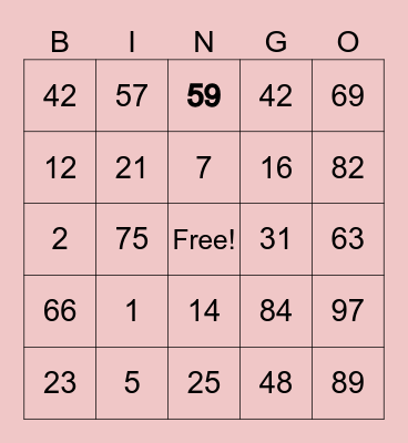 UTS LIBRARY Bingo Card