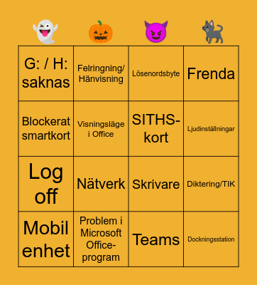 𝔉𝔯𝔢𝔡𝔞𝔤𝔰 𝔟𝔦𝔫𝔤𝔬 Bingo Card