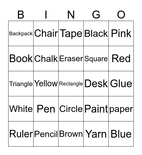 EVBUP may 3rd Bingo Card