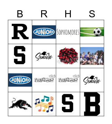 PEP RALLY BINGO Card
