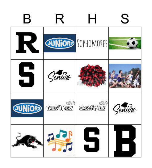 PEP RALLY BINGO Card