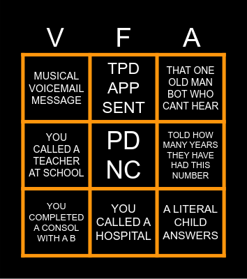 MICHAEL-MASH BINGO Card