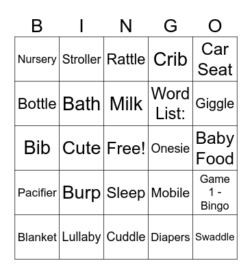 Sam’s Countdown to Cuddles! Bingo Card