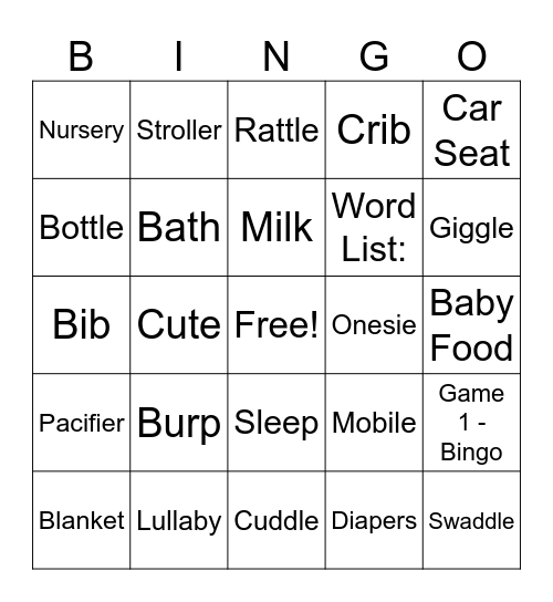 Sam’s Countdown to Cuddles! Bingo Card