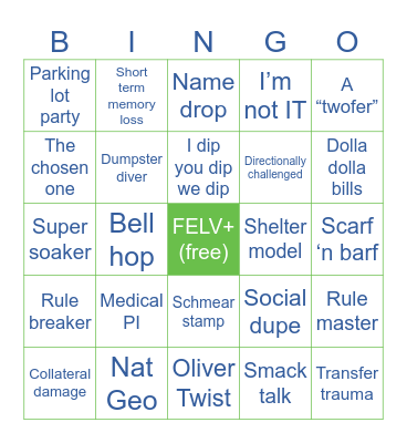 FOS Bingo Card