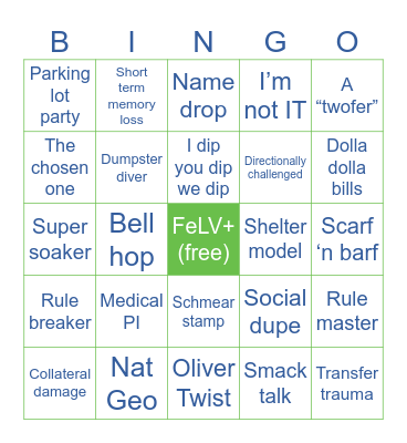 FOS Bingo Card