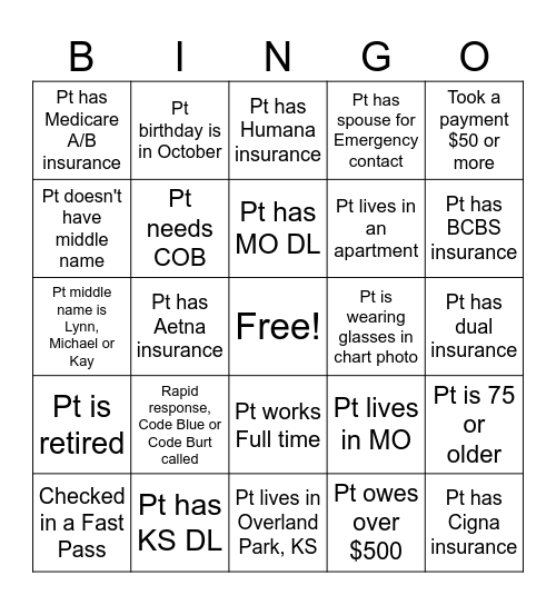 It's Fall Yall! Bingo Card