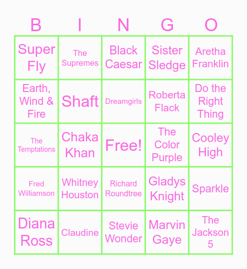 School Daze with the AKAs Bingo Card