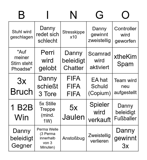 WL Bruchbingo Card