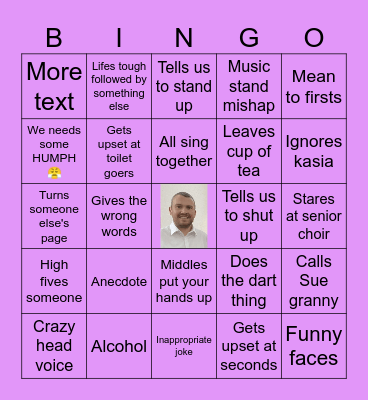 Dan Bingo Card