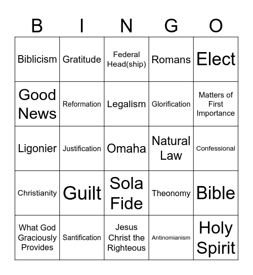 Pactum 2025 Bingo Card