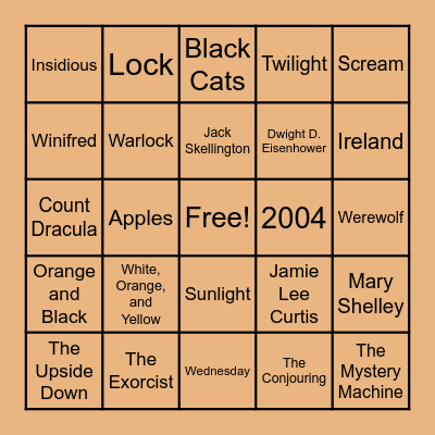 Fundraiser for India Bingo Card