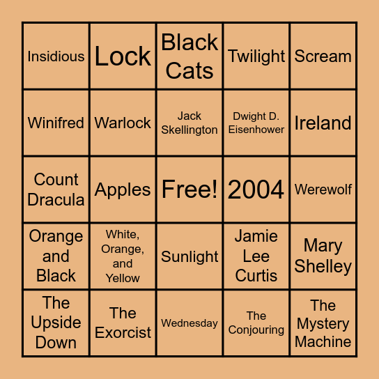 Fundraiser for India Bingo Card